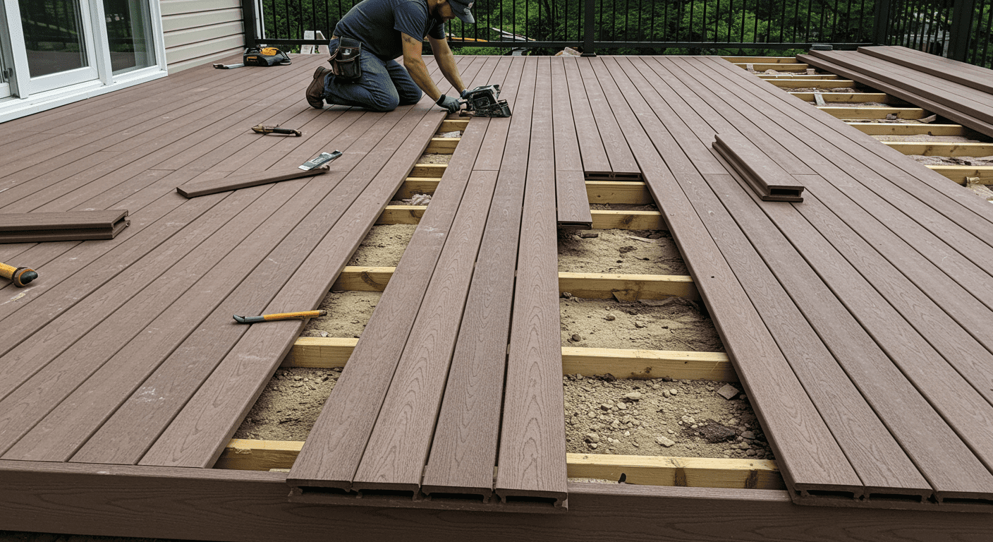 Composite Deck Installation