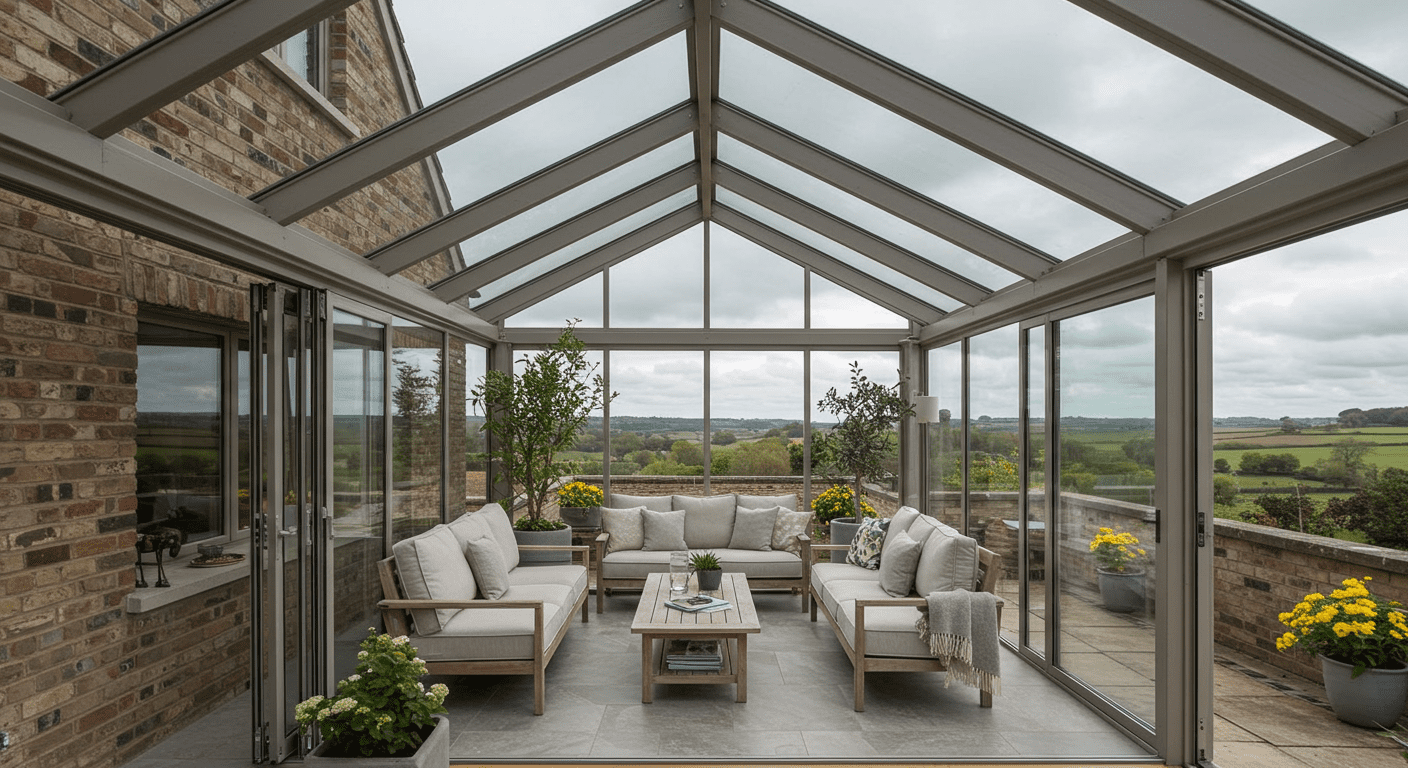 Gabled Roof Patio Room