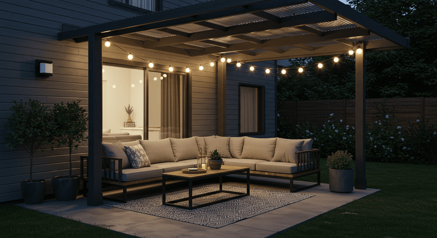 Modern Covered Patio Glendale